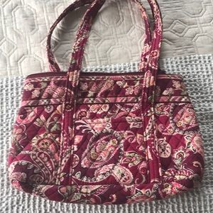 Vera Bradley Piccadilly plum tote bag